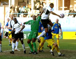 Calvin Andrew in full flight