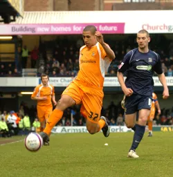 Ryan Charles in full flight