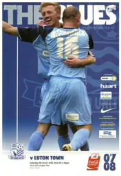 Programme: Southend United vs Luton Town FC (8th Mar 2008)