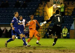 Lewis Emanuel on the attack