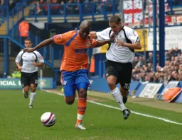 Ryan Charles running down the wing
