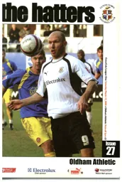 Programme: Luton Town FC vs Oldham Athletic (15th Mar 2008)
