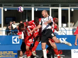 Sam Parkin puts the Town ahead