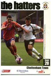 Programme: Luton Town FC vs Cheltenham Town (22nd Mar 2008)