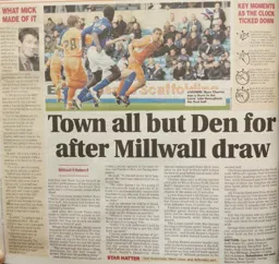 Match Report: Millwall vs Luton Town FC (24th Mar 2008)