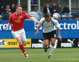 Lewis Emanuel with eyes on the ball