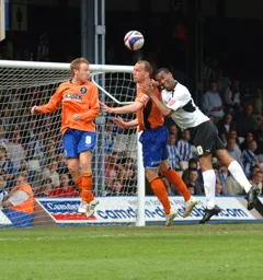 Calvin Andrew trying his best