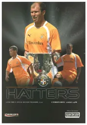Programme: Luton Town FC vs Plymouth Argyle (12th Aug 2008)