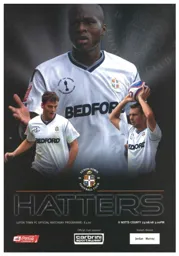 Programme: Luton Town FC vs Notts County (23rd Aug 2008)