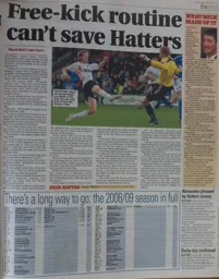 Match Report: Macclesfield Town vs Luton Town FC (6th Sep 2008)
