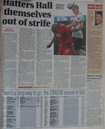 Match Report: Luton Town FC vs Aldershot Town (13th Sep 2008)