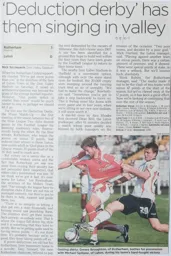 Match Report: Rotherham United vs Luton Town FC (20th Sep 2008)