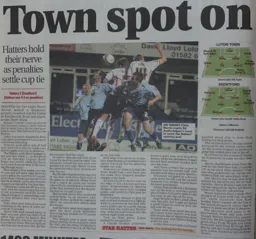 Match Report: Luton Town FC vs Brentford (7th Oct 2008)