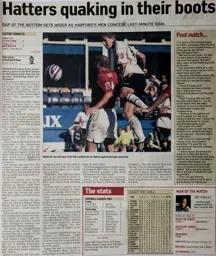 Match Report: Luton Town FC vs Darlington (11th Oct 2008)