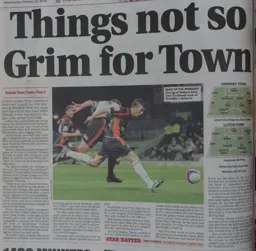 Match Report: Grimsby Town vs Luton Town FC (21st Oct 2008)