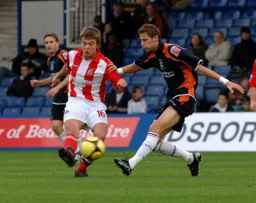 Rossi Jarvis blocks a clearance