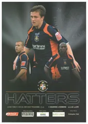 Programme: Luton Town FC vs Dagenham & Redbridge (15th Nov 2008)