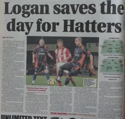 Match Report: Altrincham vs Luton Town FC (18th Nov 2008)