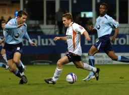 Paul McVeigh on a determined run