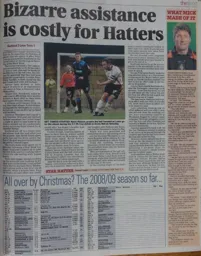 Match Report: Southend United vs Luton Town FC (29th Nov 2008)