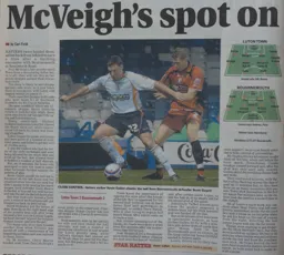 Match Report: Luton Town FC vs Bournemouth (2nd Dec 2008)