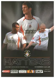 Programme: Luton Town FC vs Bournemouth (2nd Dec 2008)