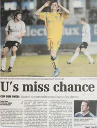 Match Report: Luton Town FC vs Colchester United (16th Dec 2008)