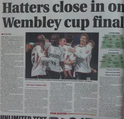 Match Report: Luton Town FC vs Colchester United (16th Dec 2008)