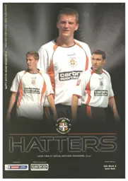 Programme: Luton Town FC vs Colchester United (16th Dec 2008)