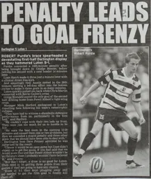 Match Report: Darlington vs Luton Town FC (17th Jan 2009)