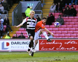 Chris Martin nets the Town's consolation goal