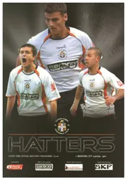 Programme: Luton Town FC vs Bradford City (24th Jan 2009)