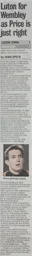 Match Report: Luton Town FC vs Brighton & Hove Albion (17th Feb 2009)