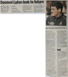 Match Report: Luton Town FC vs Exeter City (7th Mar 2009)