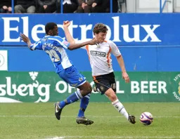 Chris Martin gets the ball over