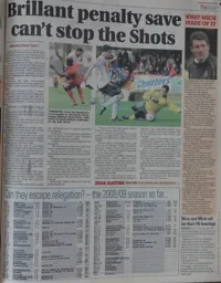 Match Report: Aldershot Town vs Luton Town FC (14th Mar 2009)