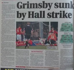 Match Report: Luton Town FC vs Grimsby Town (17th Mar 2009)