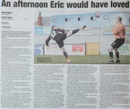 Match Report: Morecambe vs Luton Town FC (28th Mar 2009)