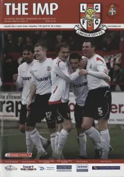 Programme: Lincoln City vs Luton Town FC (11th Apr 2009)