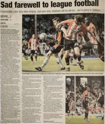 Match Report: Brentford vs Luton Town FC (2nd May 2009)