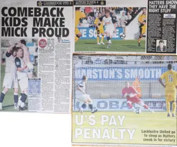 Match Report: Cambridge United vs Luton Town FC (26th Sep 2009)
