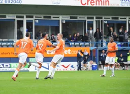 Shane Blackett has just put the Town in front