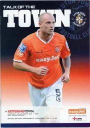 Programme: Luton Town FC vs Kettering Town (2nd Dec 2009)