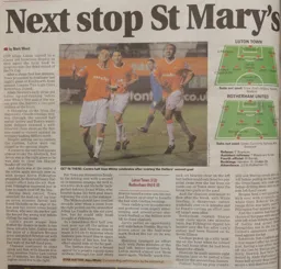 Match Report: Luton Town FC vs Rotherham United (8th Dec 2009)