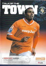 Programme: Luton Town FC vs Ebbsfleet United (30th Jan 2010)