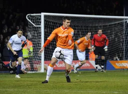 Janos Kovacs looks for some support