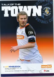 Programme: Luton Town FC vs AFC Wimbledon (20th Feb 2010)