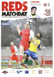 Programme: Crawley Town vs Luton Town FC (27th Feb 2010)