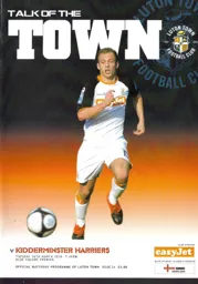 Programme: Luton Town FC vs Kidderminster Harriers (16th Mar 2010)