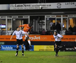 Claude Gnakpa`s towering header opens the scoring
